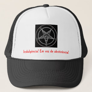 satanischer Pentagrama, Nachsicht! Anstelle von Truckerkappe
