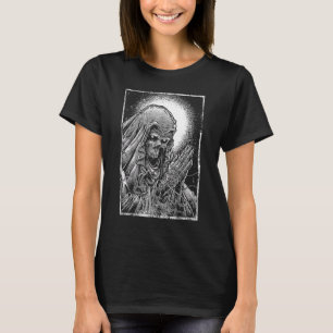 Satanischer Priester Sensenmann Luzifer Okkult Got T-Shirt