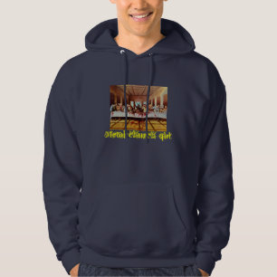 Satanisches letztes Abendessen, Metallkirche qld Hoodie
