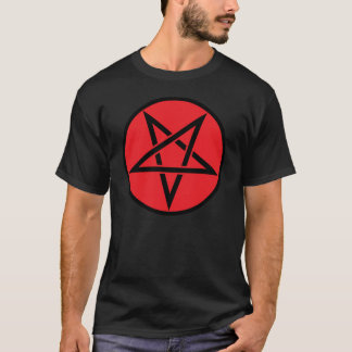 Satanisches Pentagram-T-Shirt T-Shirt