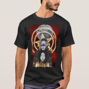Satanism Girls Satan Occult Hexendemon Pagan T-Shirt