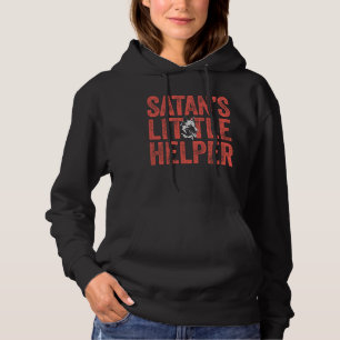 Satans kleiner Helfer Funny Belgischer Malinois Hoodie