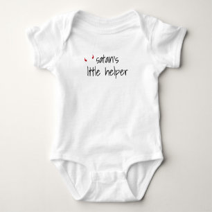 Satans kleiner Helfer Jersey Baby Strampler