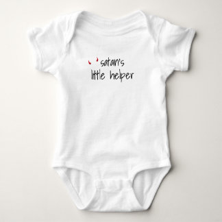 Satans kleiner Helfer Jersey Baby Strampler