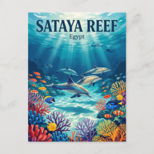 Sataya-Riff Ägypten Postkarte