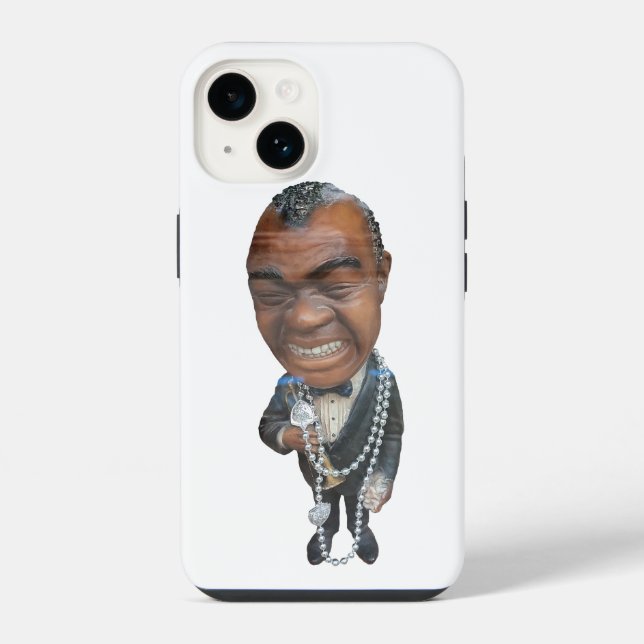 Satchmo. iPhone Hülle (Rückseite)