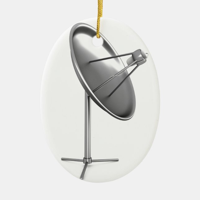 Satelittengericht Keramikornament (Vorne)