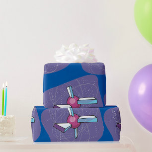 Satellit Geschenkpapier