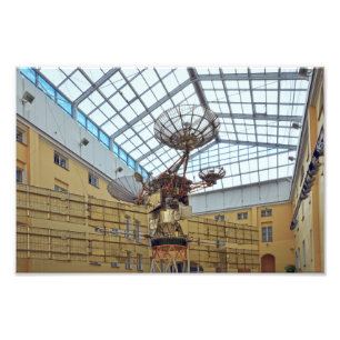 Satellit, Kommunikationsmuseum, St. Petersburg Fotodruck