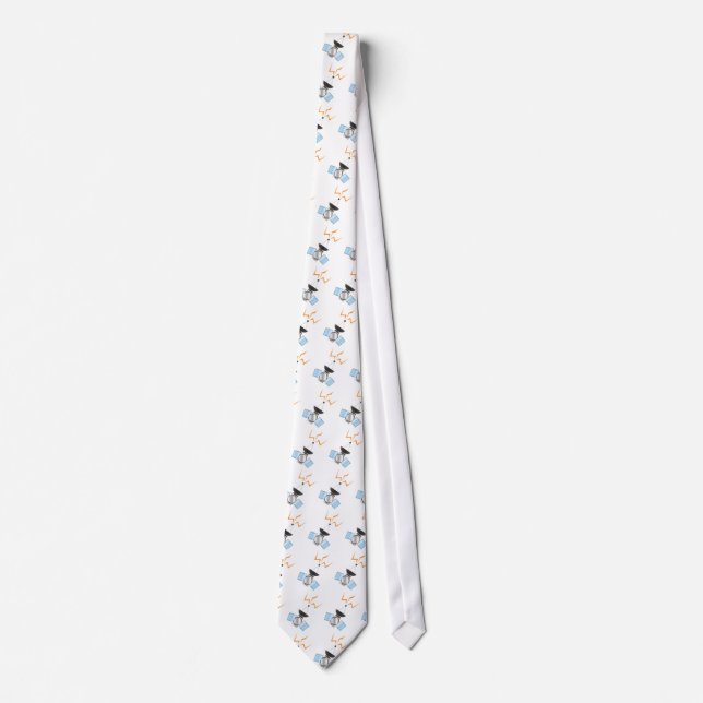 Satellit Krawatte (Vorderseite)