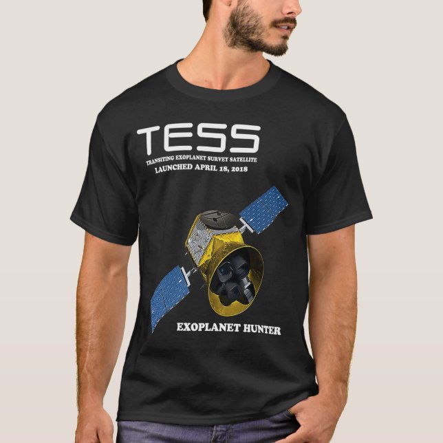 Satellite der TESS-Transitsatellit T-Shirt (Vorderseite)