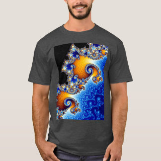 Satellite Double Spiral Mandelbrot Set  T-Shirt