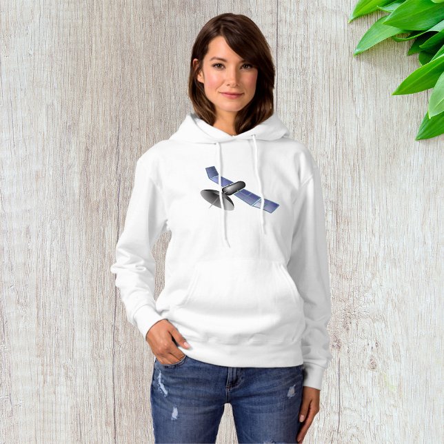 Satellite Womens Hoodie (Von Creator hochgeladen)