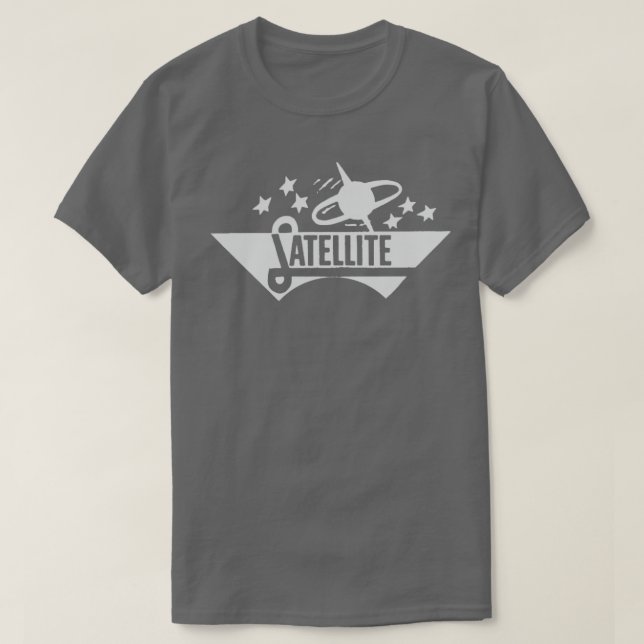 Satelliten-Platten T-Shirt (Design vorne)