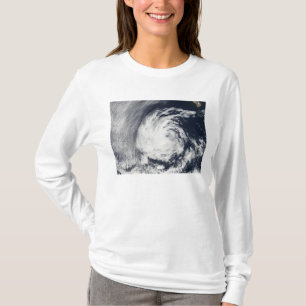 Satellitenansicht der Blas der tropischen Depressi T-Shirt