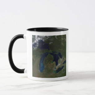Satellitenansicht der Great Lakes Tasse