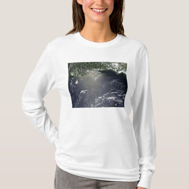 Satellitenansicht der Ölpest T-Shirt (Vorderseite)