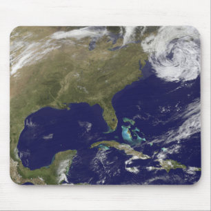 Satellitenansicht der Ostküste der Vereinigten Sta Mousepad