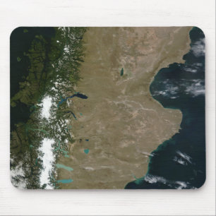 Satellitenansicht der Patagoniaregion Mousepad