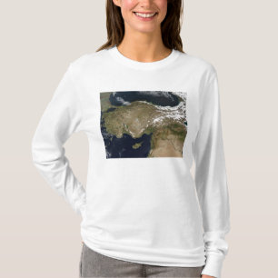 Satellitenansicht der Türkei T-Shirt