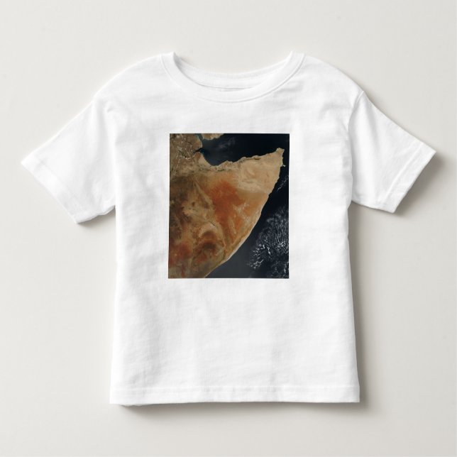 Satellitenansicht des Horns von Afrika Kleinkind T-shirt (Vorderseite)