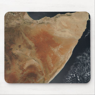 Satellitenansicht des Horns von Afrika Mousepad