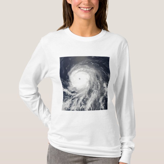 Satellitenansicht des Hurrikans Celia T-Shirt (Vorderseite)