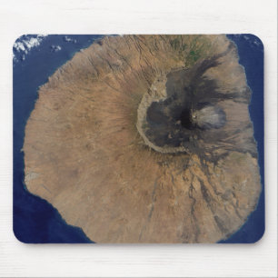 Satellitenansicht des Monte Fogo Mousepad