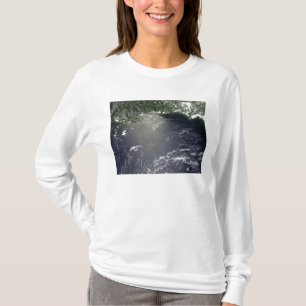 Satellitenansicht des Ölleckens T-Shirt