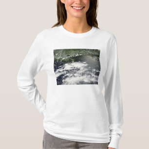 Satellitenansicht des Öls 2 leckend T-Shirt