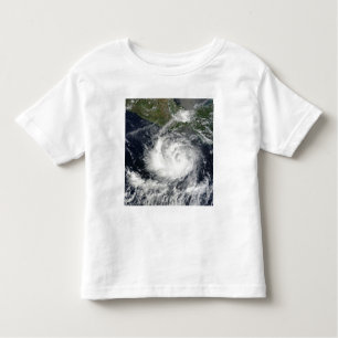 Satellitenansicht des tropischen Sturms Darby Kleinkind T-shirt