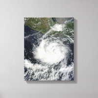 Satellitenansicht des tropischen Sturms Darby