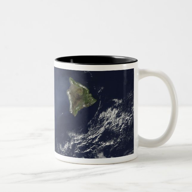 Satellitenansicht des Vulkannebels Zweifarbige Tasse (Rechts)