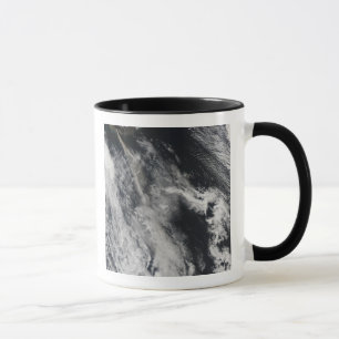 Satellitenansicht einer Aschenwolke 2 Tasse
