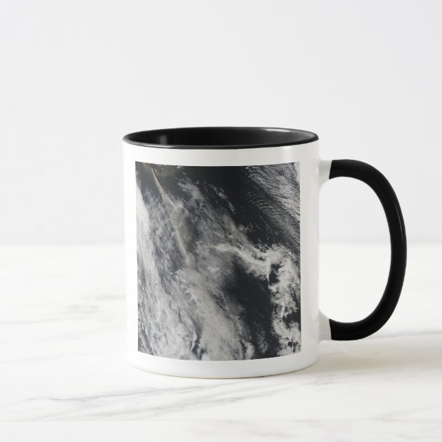Satellitenansicht einer Aschenwolke 2 Tasse (Rechts)
