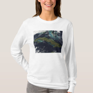 Satellitenansicht Kubas T-Shirt