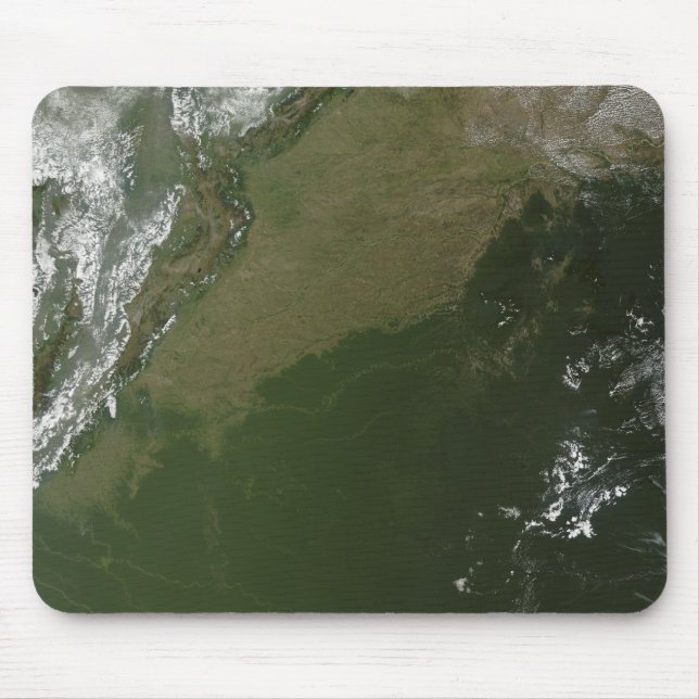 Satellitenansicht Ostkolumbiens Mousepad (Vorne)
