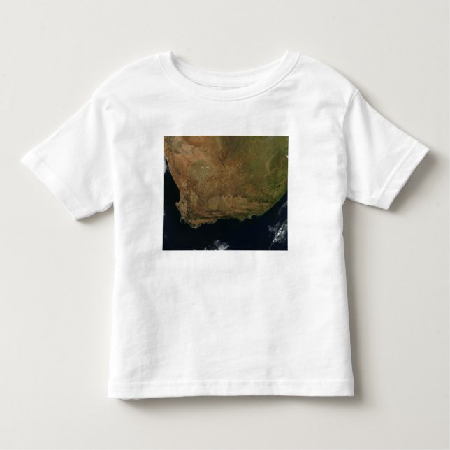 Satellitenansicht Südafrikas Kleinkind T-shirt (Vorderseite)