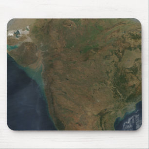 Satellitenansicht Zentralindiens Mousepad