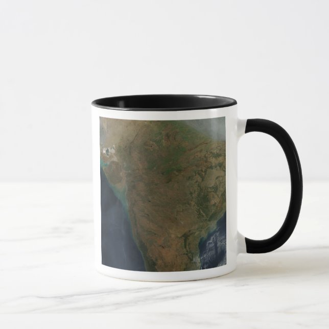 Satellitenansicht Zentralindiens Tasse (Rechts)
