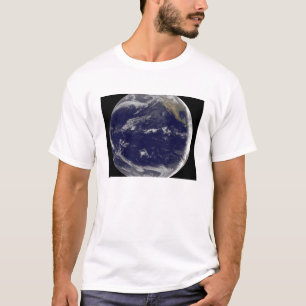 Satellitenbild der Erde 2 T-Shirt