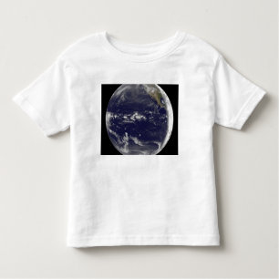 Satellitenbild der Erde Kleinkind T-shirt