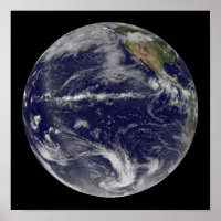 Satellitenbild der Erde