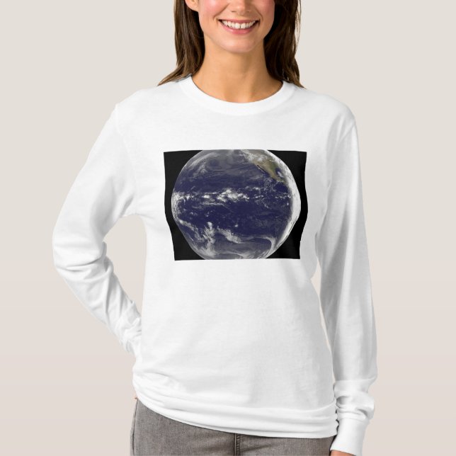 Satellitenbild der Erde T-Shirt (Vorderseite)