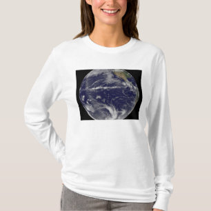 Satellitenbild der Erde T-Shirt
