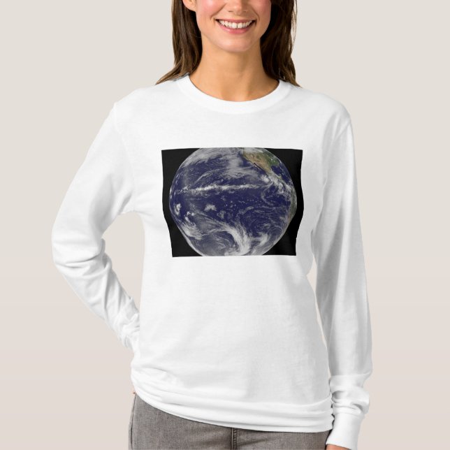 Satellitenbild der Erde T-Shirt (Vorderseite)