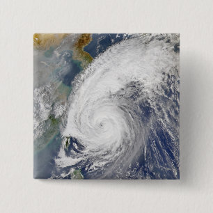 Satellitenbild eines Taifuns Button