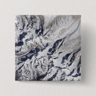 Satellitenblick auf einen Gletscher aus dem Himala Button