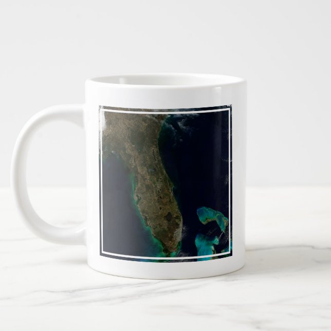 Satellitenblick auf Florida. Jumbo-Tasse (Links)