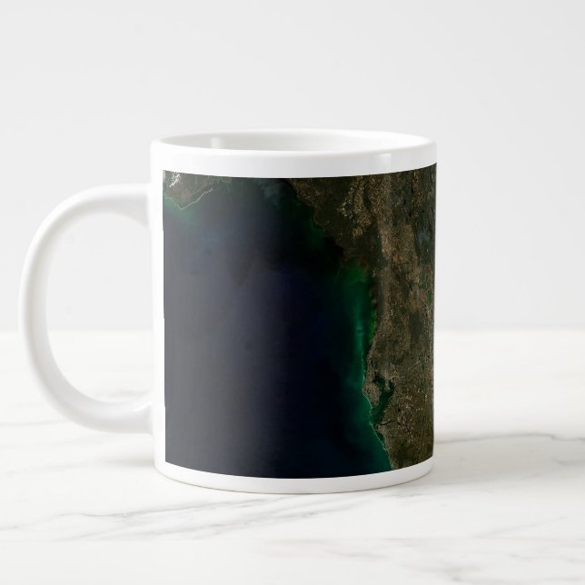 Satellitenblick auf Florida. Jumbo-Tasse (Links)